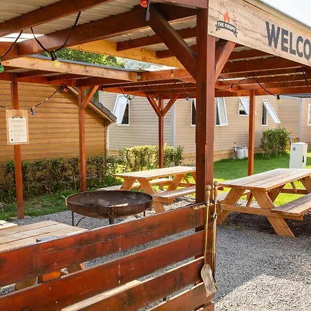 Tente de luxe Safari Tent At Camping Val D'or